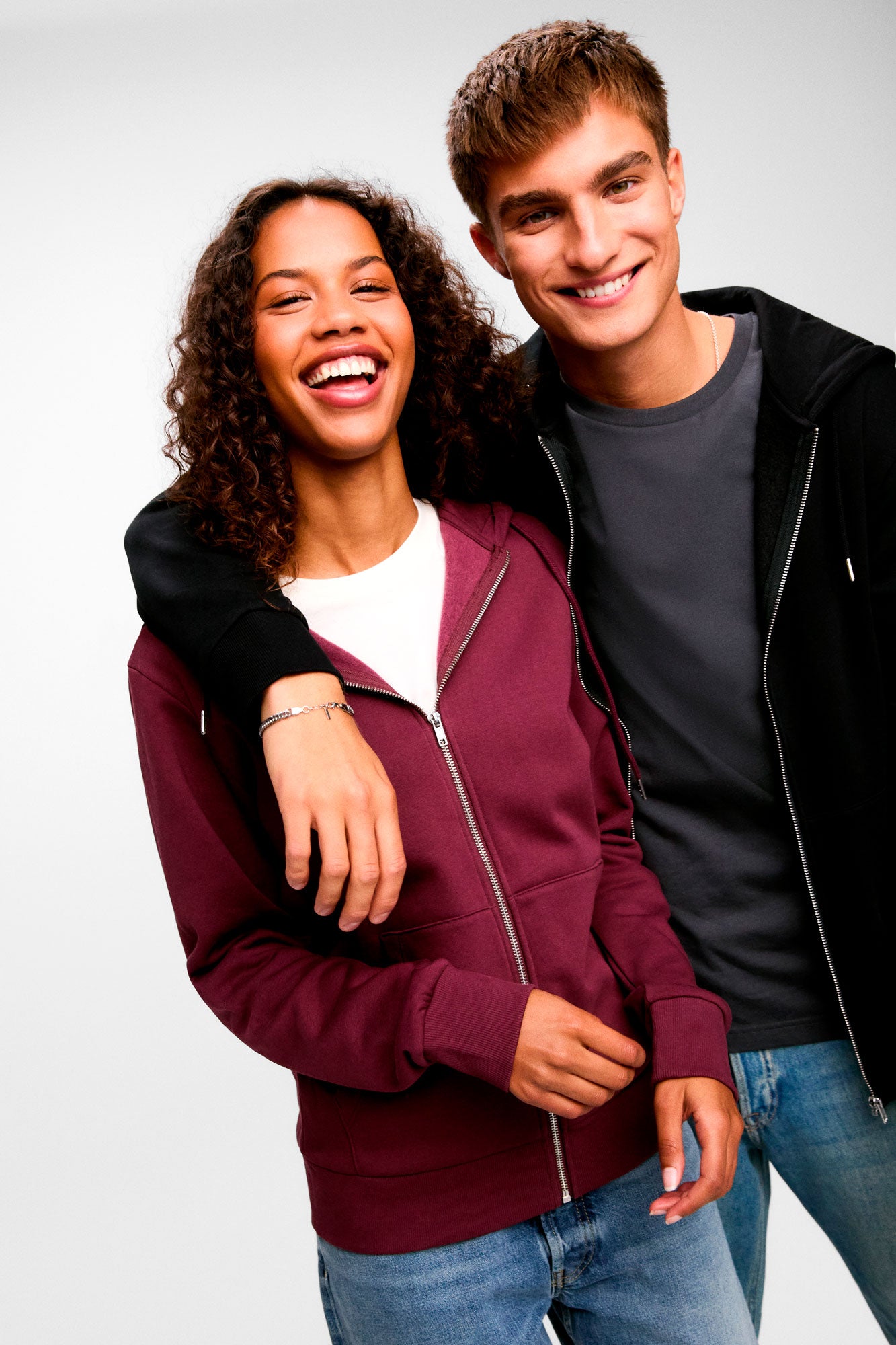 Jack & Jones Produkt Basic Vetoketjuhuppari