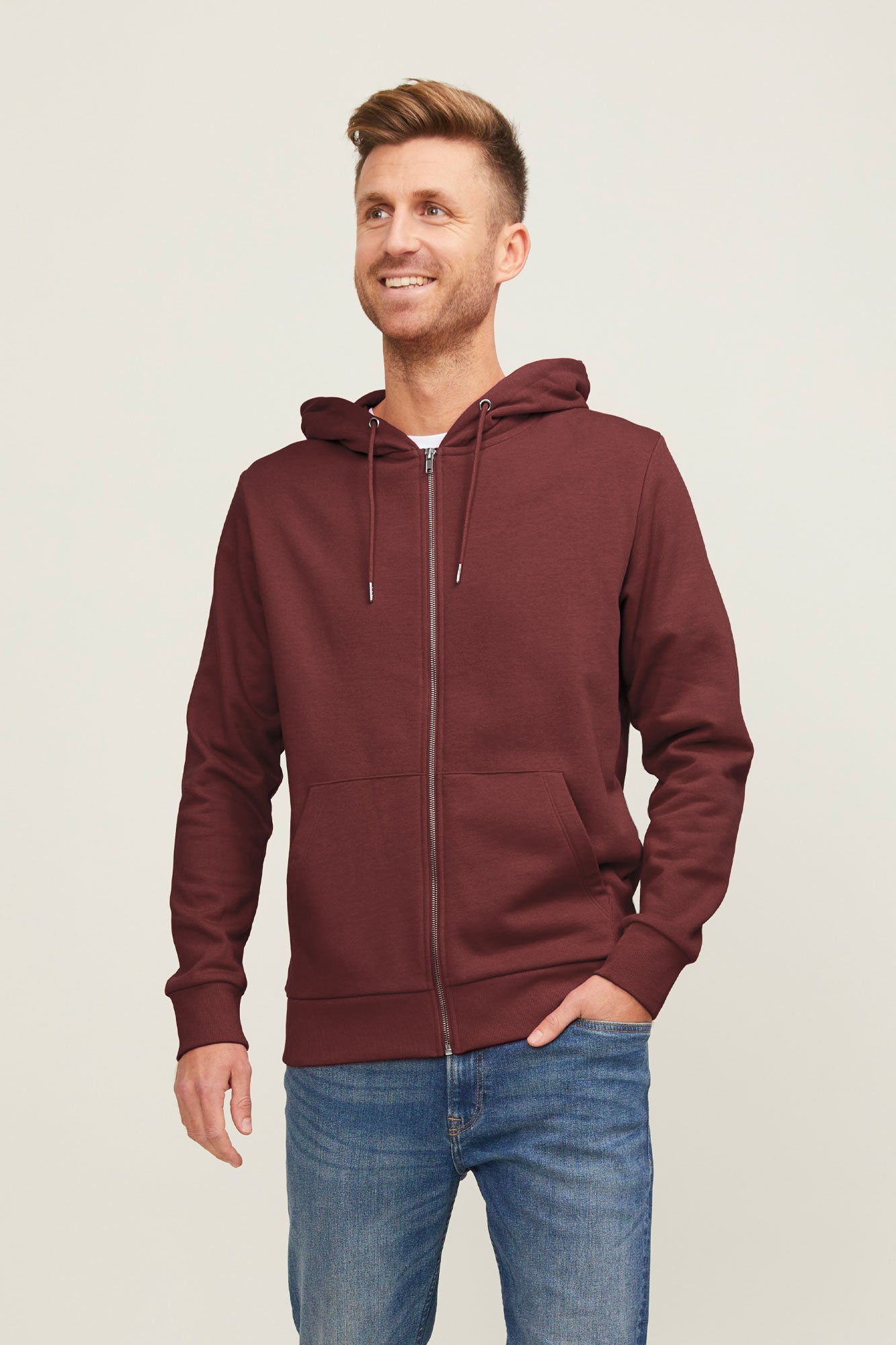 Jack & Jones Produkt Basic Vetoketjuhuppari