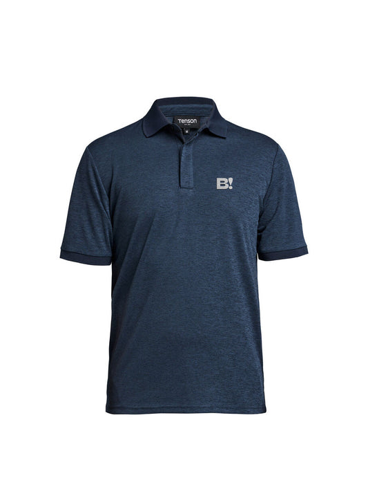 Tenson TXlite Melange Polo Men