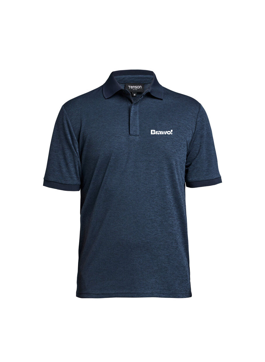Tenson TXlite Melange Polo Men